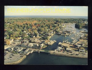 Kennebunkport, Maine/ME Postcard, Spectacular Aerial view Of Waterway