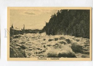 3144512 SWEDEN Trollhattan Gullofallet Vintage postcard