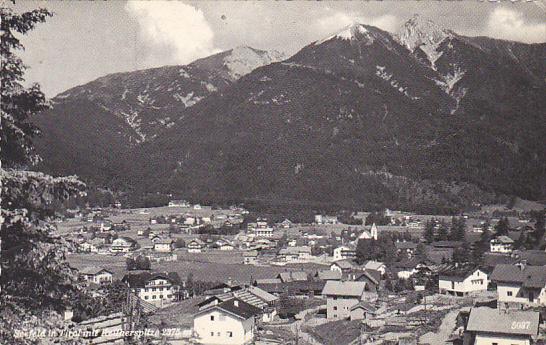 Austria Seefeld mit Reitherspitze Real Photo