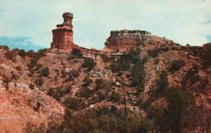 Vintage Postcard 1959 Palo Duro Canyon Lighthouse Attractions Canyon Texas TX