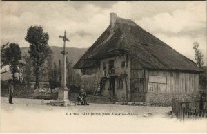 CPA AIX-les-BAINS Une Ferme pres d'Aix-les-Bains (1191272)