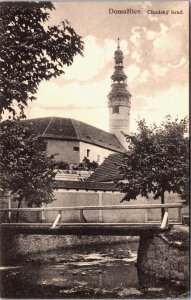 Czech Republic Domažlice Chodský hrad Vintage Postcard C065