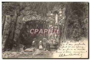 Old Postcard Folklore Botrel Stables caves