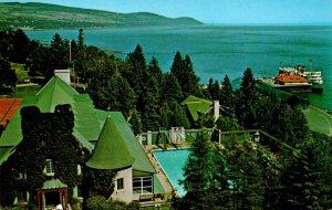 Canada Quebec Murray Bay Manoir Richelieu Casino and Salt Water Swimming Pool