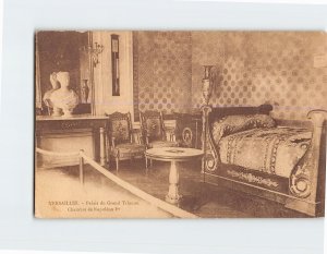 Postcard Chambre de Napoleon 1er Palais du Grand Trianon Versailles France