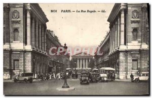 Postcard Old Paris Royale Street