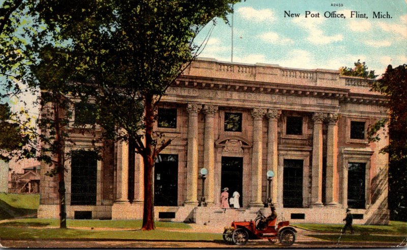 Michigan Flint New Post Office Curteich