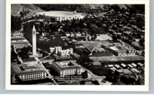 BERKELEY CA Campus & Stadium University Air View Old PC