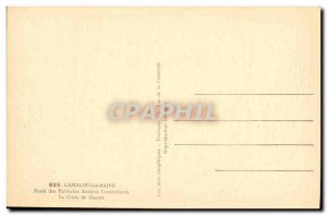 Old Postcard Lamalou les Bains Foret surroundings Veterans Cross of War