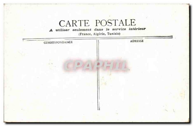 Old Postcard Paris Boulevard and Porte Saint martin