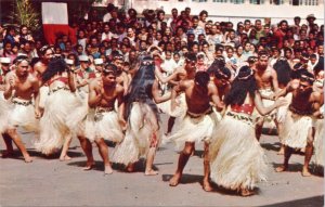 Postcard French Polynesia Tahiti Tamure Twist - modern dance performed Aituaki