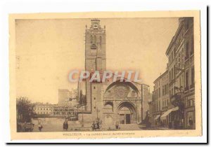 Toulouse Old Postcard The cathedral Saint Etienne