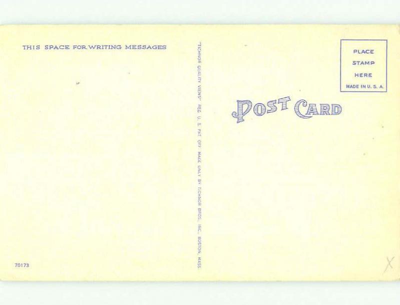 Unused Linen ONTIO HOTEL Ogunquit Maine ME hr7217