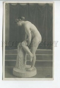 462422 NUDE Woman GODDESS Belle Vintage PHOTO postcard