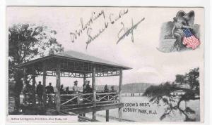 Crow's Nest Asbury Park New Jersey 1904 postcard