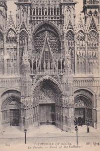 France Cathedrale de Rouen La Facade