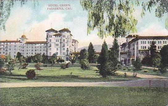California Pasadena Hotel Green