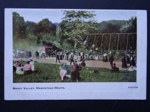 London HAMPSTEAD HEATH Happy Valley Chuildren's Play Park c1906 Old Postcard