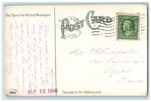 c1910 Exterior View Case School Applied Science Cleveland Ohio Vintage Postcard