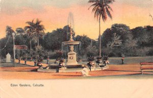 Eden Gardens Calcutta India 1908 Missing Stamp 