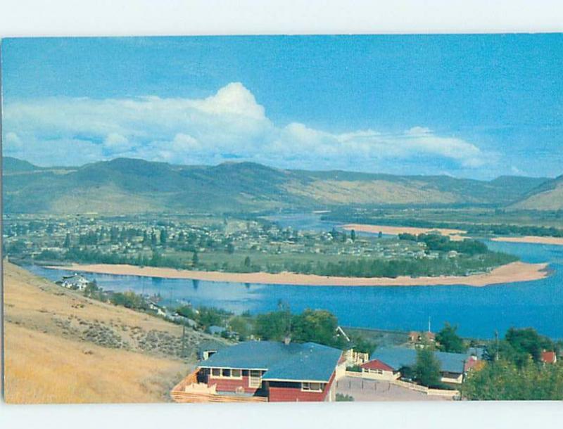 Unused Pre-1980 PANORAMIC VIEW Kamloops British Columbia BC F8487