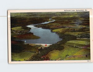 Postcard McDaniel Lake Springfield Missouri USA