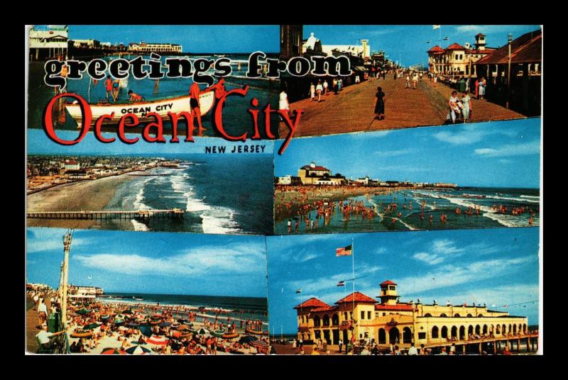 GREETINGS FROM OCEAN CITY NEW JERSEY