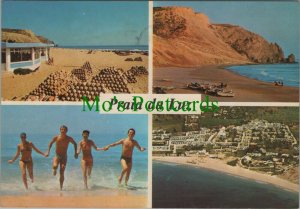 Portugal Postcard - Views of Praia Da Luz, Lagos, Algarve   RR8940