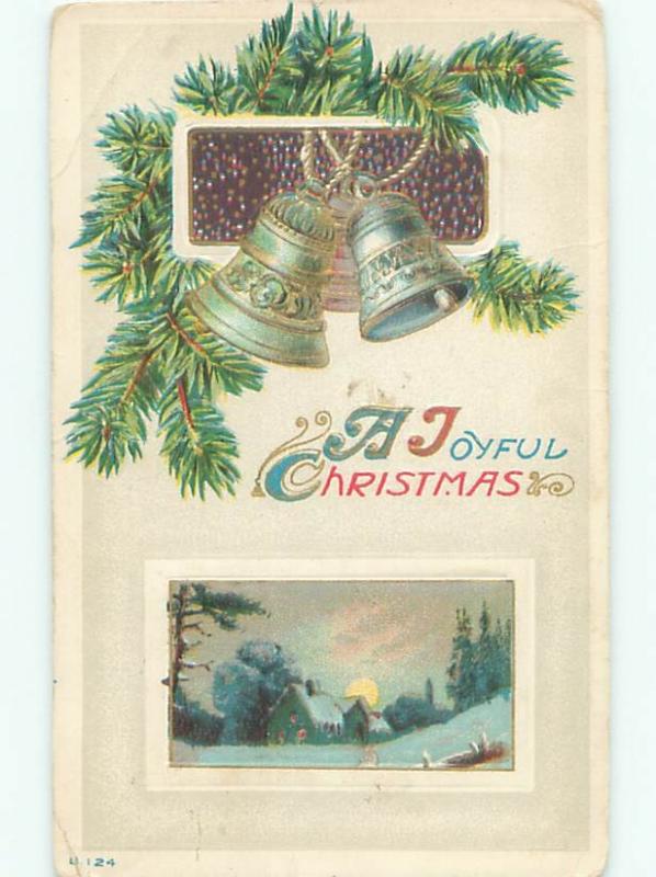 Divided-Back CHRISTMAS SCENE Great Postcard AA0377