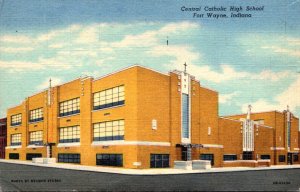 Indiana Fort Wayne Central Catholic School 1950 Curteich