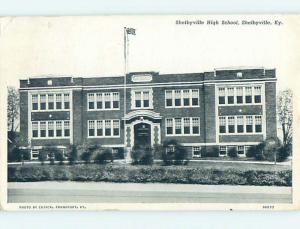 Divided-Back HIGH SCHOOL Shelbyville Kentucky KY k0735