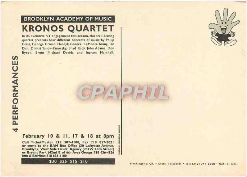 Postcard Modern Kronos Quartet