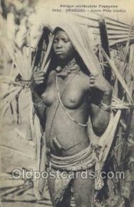 Afrique Occidentale Francaise Senegal African Nude Unused close to perfect co...