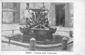 Fontana Delle Tartarughe Roma Statues / Monuments Unused 