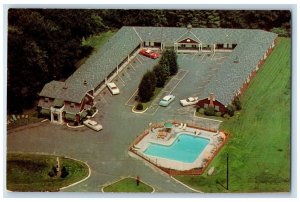 c1960's West Springfield Motel & Coffee Shop, Massachusetts MA Postcard 