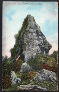 Michigan MACKINAC ISLAND Sugar Loaf Rock pm1909 Divided Back