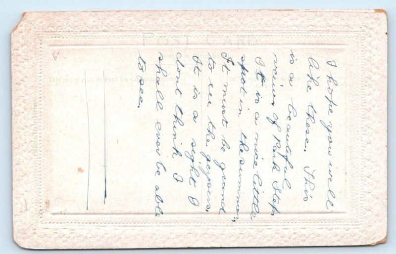 NOTTINGHAM Park Steps ENGLAND UK Postcard