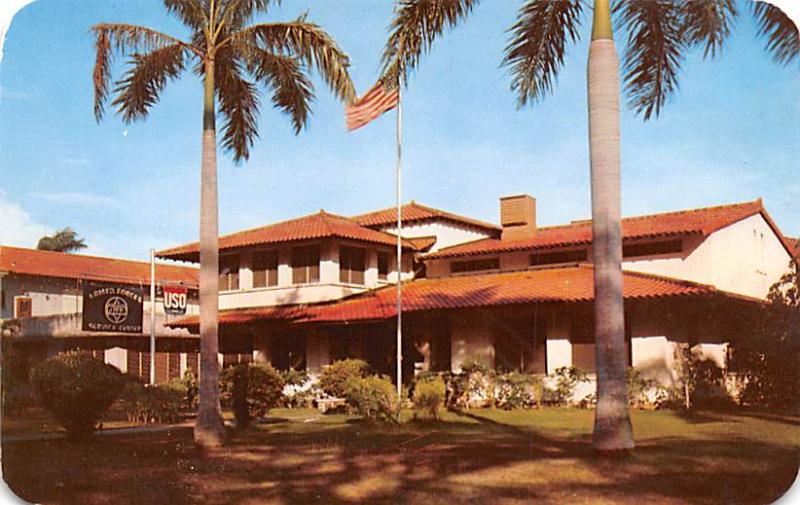 Balboa Panama Postcard Jewish Welfare Board Armed Forces Service Center Balboa