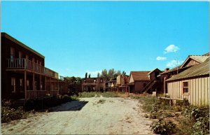 Movie Set Location Gunsmoke Old West, Johnson Canyon Kanab Utah Postcard