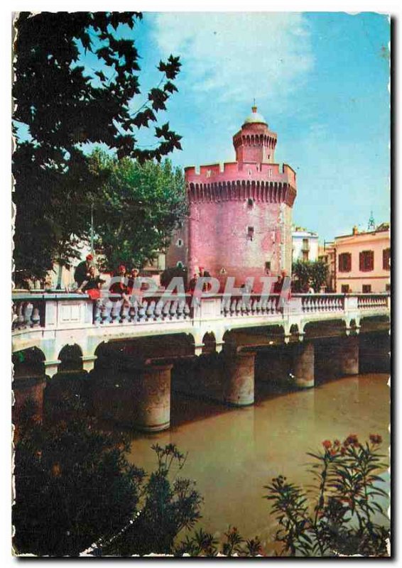 The Modern Postcard Roussillon Perpignan The Cadstellet (4 es) and Magenta br...