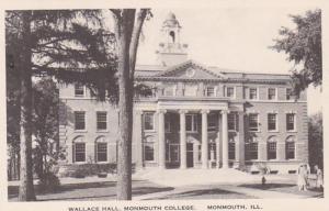 Illinois Monmouth Wallace Hall Monmouth College Albertype