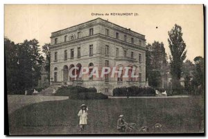 Old Postcard Chateau Royaumont