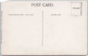 HMS Caesar Battleship & Vice-Admiral Moore Lithograph Postcard H76 *as is