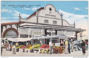 Mercado Cuauhtemoc, Public Market Selling Fruits & Vegetables, CIUDAD JUAREZ,...