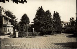 Bussum Netherlands Nassaupark Real Photo Vintage Postcard