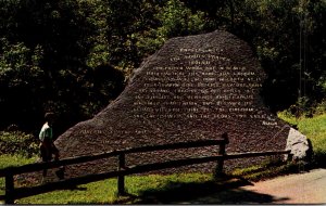 Vermont Bristol Lord's Prayer Rock