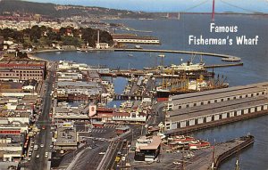 Famous Fisherman's Wharf San Francisco California  