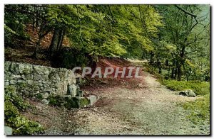 Old Postcard Hospitality and grotto of the Sainte Baume St Zacharie