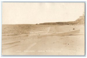 c1910's Lake Pokegama Boat View Grand Rapids Minnesota MN RPPC Photo Postcard