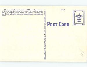 Unused Linen SUMMIT HOUSE Denver Colorado CO G1043@